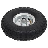 Steekwagenwielen 4,10/3,50-4 (260x83) rubber 4 st - thumbnail