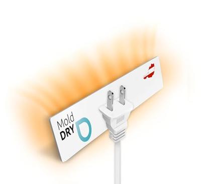 Schimmel-DRY EDH-WHI-SDRY-M1 Wandontvochtiger/schimmelverwijderaar Wit