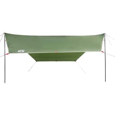 VidaXL Kampeerluifel waterdicht 430x380x210 cm groen VidaXL Kampeerluifel waterdicht 430x380x210 cm groen