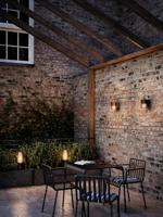 Nordlux Buitenlamp Aludra seaside paal H 45 cm bruin metallic - thumbnail