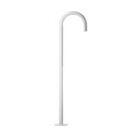 Baduitloop Hotbath Cobber Vrijstaand 106 cm Mat Wit - thumbnail