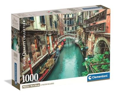 Clementoni legpuzzel venice canal, 1000st. Clementoni legpuzzel venice canal, 1000st.