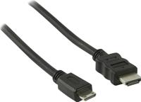 Nedis CVGB34500BK20 High Speed Hdmi-kabel Met Ethernet Hdmi-connector - Hdmi-miniconnector 2,0 M Zwart - thumbnail