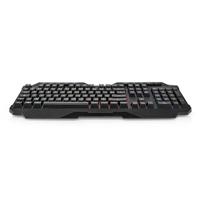 Nedis Bedraad Gaming Toetsenbord | USB Type-A | Membrane Toetsen | LED | AZERTY | Frans | USB Gevoed | Lengte stroomkabel: 1.30 m | Multimedia - - thumbnail