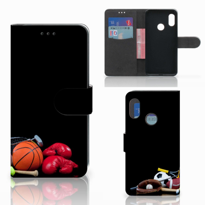 Xiaomi Mi A2 Lite | Wallet Case | met Pasjes | Sports
