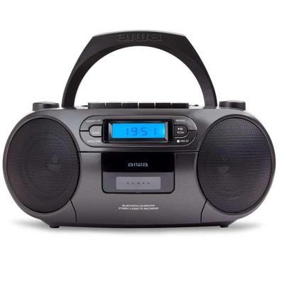 Aiwa BBTC-550BK draagbare stereo-installatie Digitaal 6 W Zwart