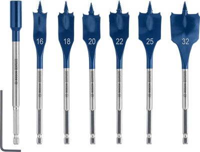 Bosch Accessoires EXPERT Speedborenset Self Cut Speed | 7-delig | 16, 18, 20, 22, 25, 32 mm - 2608902110