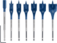 Bosch Accessoires EXPERT Speedborenset Self Cut Speed | 7-delig | 16, 18, 20, 22, 25, 32 mm - 2608902110 - thumbnail