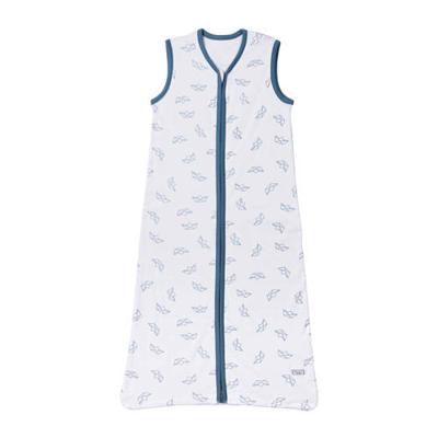 Meyco Boat baby slaapzak zomer 90 cm wit/jeans