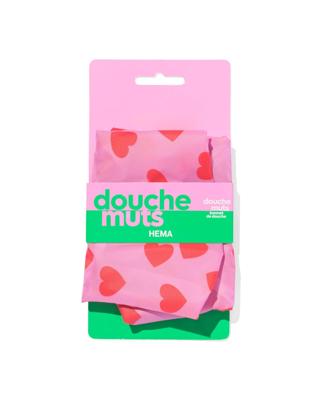 HEMA Douchemuts hartjes roze