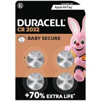 Duracell knoopcel Specialty Electronics CR2032, blister van 4 stuks - thumbnail