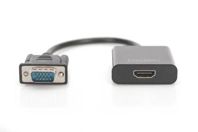 Digitus AV Converter DA-70473 [VGA - HDMI] 1920 x 1080 Pixel