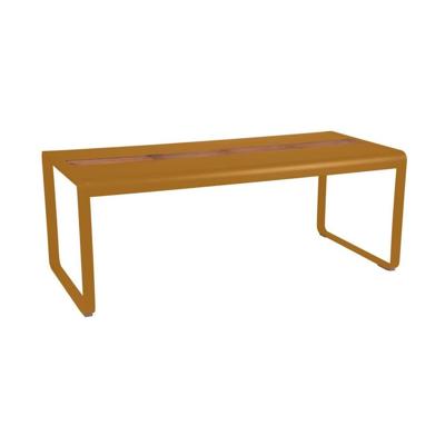 Fermob Bellevie tuintafel met opslagruimte 196x90 cm Gingerbread