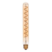 Lucide T32 - Filament lamp - Ø 3,2 cm - LED 3 StepDim (Memory) - E27 - 1x4,9W 2200K - Amber - thumbnail