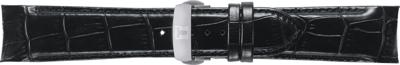 Horlogeband Tissot T600041083 Leder Zwart 23mm Horlogeband Tissot T600041083 Leder Zwart 23mm