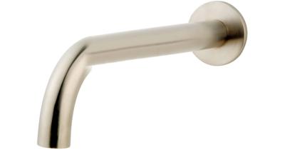 Saqu Universal inbouw-uitloop 25cm solid steel