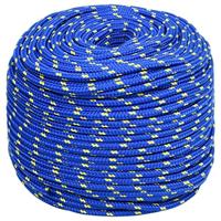 Boottouw 10 mm 500 m polypropyleen blauw - thumbnail