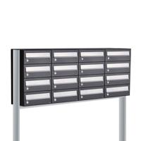 Allux Hive Set 4-Breed, 4-Hoog Met Dak Op Statief Zwart - 40030070_4x4ds - thumbnail