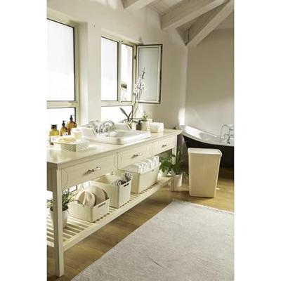 Curver jute wasmand 46 liter offwhite - thumbnail