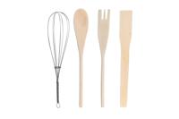 Pot voor Keukengerei DKD Home Decor Metaal Dolomite Hout MDF 12 x 12 x 22 cm - thumbnail