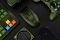 8BitDo retro r8 mouse - xbox edition (groen, 50 - 26000 dpi, bluetooth / usb-c / 2.4 ghz) - thumbnail