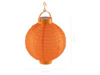 LIVARNO Solar lampion (rond/oranje) - thumbnail