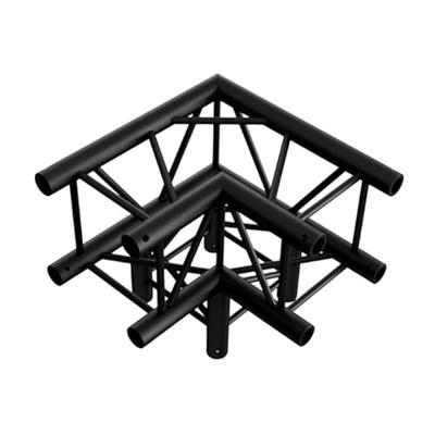MILOS Milos Corner 3-way 90° Pro-30 vierkante G Truss zwart