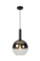 Lucide MARIUS - Hanglamp - Ø 30 cm - 1xE27 - Zwart - thumbnail