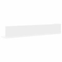 Wandschappen 2 st 100x16,5x16,5 cm bewerkt hout wit - thumbnail