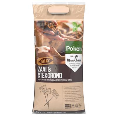 Pokon Bio Zaai & Stekgrond Turfvrij 10L - 7938607100 Pokon Bio Zaai & Stekgrond Turfvrij 10L - 7938607100