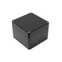 Hammond Electronics 1590ZGRP121BK Universele behuizing 120 x 122 x 91 Polyester Zwart 1 stuk(s) - thumbnail