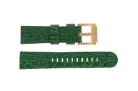 Horlogeband Marc Coblen MCSLR2087 Leder Groen 22mm - thumbnail