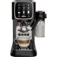 arzum OK0032-0500 Espressomachine met filterhouder Chroom Met melkreservoir, Met melkopschuimer - thumbnail