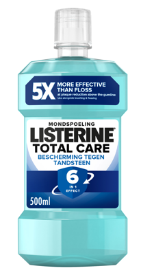Listerine Listerine Total Care Anti - Tandsteen Mondwater 500 ml - minder tandsteen & plaque