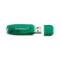 Intenso Rainbow Line USB-stick 8 GB Groen 3502460 USB-A 2.0 - thumbnail