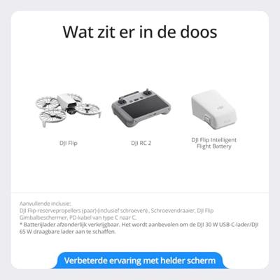 DJI Flip Incl. DJI RC331 Smart Controller