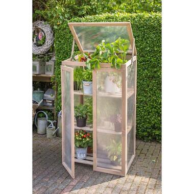 Outdoor Life kweekkastje - beige - 120x70x50 cm