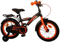 Volare thombike kinderfiets - jongens - 14 inch - zwart oranje - thumbnail