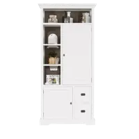 Opbergkast Lakewood - Clear/Mindi Donkerbruin - thumbnail