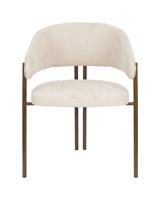 Dutchbone Naida eetkamerstoel Beige - thumbnail