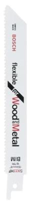 Bosch Accessoires Reciprozaagblad S 922 HF Flexible for Wood and Metal 2st - 2608656039