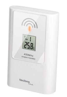 Techno Line WS 9252 WS 9252 Draadloos weerstation Aantal sensoren max.: 3