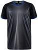 Craft 1910180 Progress 2.0 Graphic Jersey Jr - Black/Club Cobolt - 134/140