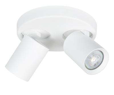 Highlight Spot Oliver 2 lichts rond wit Highlight Spot Oliver 2 lichts rond wit