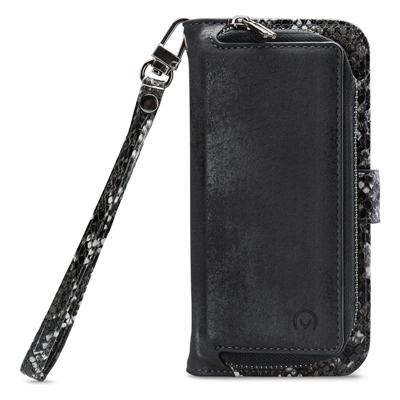 Mobilize 2in1 Gelly Wallet Zipper Case iPhone 12 / iPhone 12 Pro zwart / snake - MOB-TIOGWZBS-IPH1261