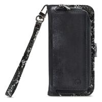 Mobilize 2in1 Gelly Wallet Zipper Case iPhone 12 / iPhone 12 Pro zwart / snake - MOB-TIOGWZBS-IPH1261 - thumbnail