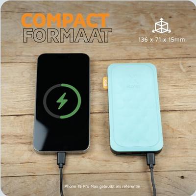 Xtorm Fuel Series Power Pack 20 W 10.000 mAh Powerbank Blauw - thumbnail