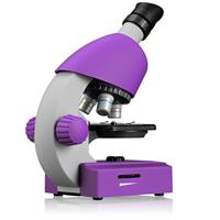 BRESSER JUNIOR Microscoop 40x-640x (violet) - thumbnail