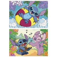 2 x 100 stukjes Disney Stitch EDUCA meerkleurig - thumbnail
