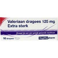 Healthypharm Valeriaan extra sterk 125mg 50 Dragees Healthypharm Valeriaan extra sterk 125mg 50 Dragees